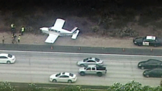 This Plane Ran Out Of Gas And Landed On A Southern California Freeway